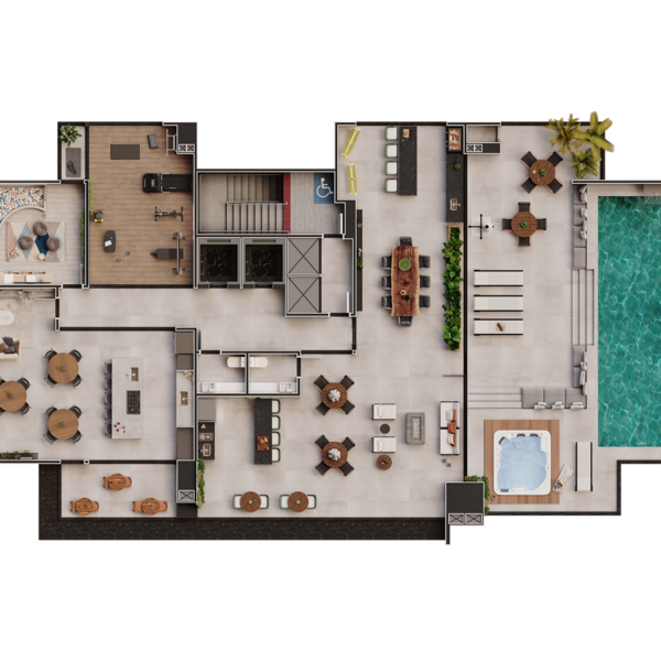 PLANTA PAVIMENTO LAZER